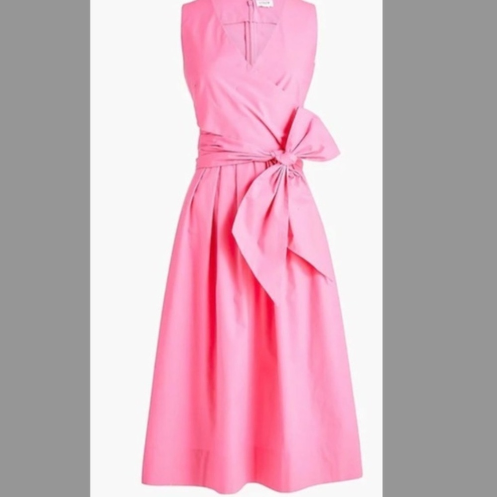 J Crew Cotton Wrap  Dress Size 4